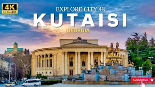 4K Kutaisi City Tour | One of The Oldest Cities - 60fps Ultra HD Done Video Explore the Beauty