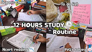 Study vlog class 12 📉| pcm science student ✨📚| Study vlog 📝| busy life, hardwork, lots of study 🧠