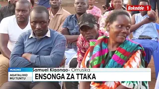 Abatuuze basattira, ensonga za ttaka.