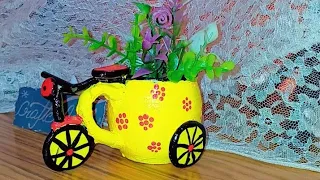 Old Cup reuse // Diy easy and simple showpiece | #reuseidea #oldcup #homedecor #youtubevideo