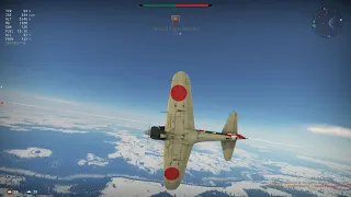 War Thunder clip - A6M5 vs A 36