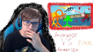 Реакция на Alan Becker "The Showdown - Animator vs. Animation Shorts Ep. 4"