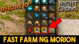 How to Farm Morion Fast! #nightcrows