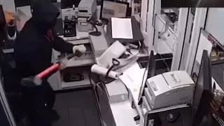 Service Station Robbery UK