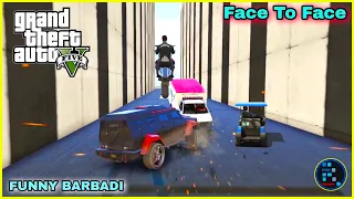 GTA V | RON Is Back With Face To Face Barbadi Parkour