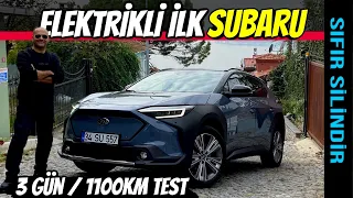 Subaru Solterra EV | 3 gün 1.100km Test | Elektrikli İlk Subaru