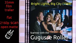 Bright Lights, Big City (1988) 35mm film trailer, flat open matte, 2160p