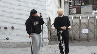 𝙇𝙞𝙫𝙚 20220517 HeeWon#희원&WonYoung#이원영 Vocal Busking 홍대