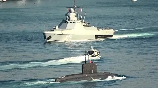 Russian Kilo+ class submarine Rostov-na-Donu transits Istanbul towards Mediterranean - Jun 23, 2020