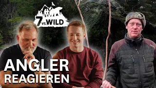 Mit diesem KESCHER fängt man NICHTS! | Angler Reagieren auf 7 vs. Wild - Folge 9