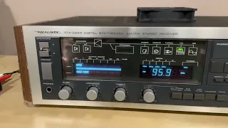 Realistic STA-2280, 1988, 60WPC, restoration after Facebook Marketplace pick up for $20￼