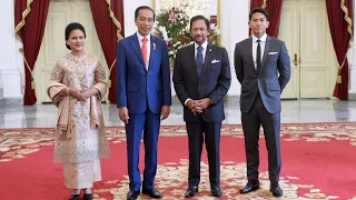 Kunjungan Kehormatan Sultan Brunei Darussalam, Istana Merdeka, 20 Oktober 2019