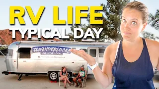 A DAY IN RV LIFE 🚙 // Airstream living in Joshua Tree, California