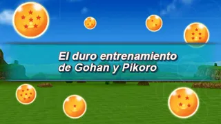 dragon ball z budokai tenkaichi tag team modo istoria el duró entrenamiento de gohan español latino