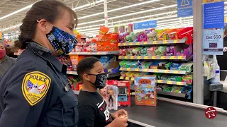 TPD's Annual Shop with a Cop Event