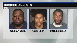 3 arrested after January Troy homicide