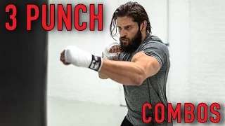 BOXING FAT LOSS WORKOUT | BEGINNER 3 PUNCH COMBOS | Heavy Bag (Pt. 2) | Lex Fitness