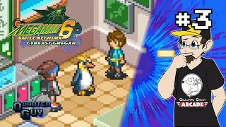 Let's Play Mega Man Battle Network 6 Cybeast Gregar - Part 3 - Penguin Problems