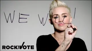 Rock the Vote #WeWill Video