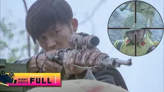 [Sniper Movie] A sniper kills 50 Japanese soldiers in a row, he is simply invincible!