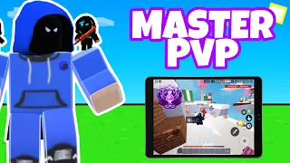 How To Master PVP On Mobile In Roblox Bedwars.. 📱