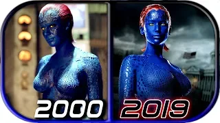 EVOLUTION of MYSTIQUE in Movies (2000-2019) X-Men Dark Phoenix Mystique death scene 2019 Full Movie