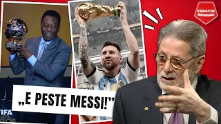 Messi sau Pele? Pe cine alege Cornel Dinu