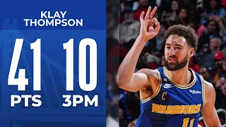 Klay Goes OFF for 41 PTS (10 3PM) 🔥 | November 20, 2022