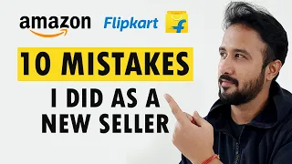 10 Mistakes I did as an online seller by selling on Amazon and Flipkart