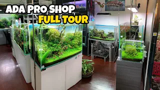 MOST BEAUTIFUL AQUASCAPING STORE in JAPAN!! Full Fish Store Tour of Aqua Revue