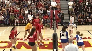 Game of the Week - Christian Brothers at St. Francis, Girls Volleyball 9/7/18