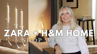 H&M  HOME+ ZARA HOME Decor Shop With Me | H&M Home Decor | Spring Decor 2024 | Home Decor Haul 2024