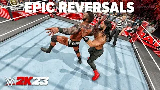 30 Epic Finisher counters/Reversals in WWE 2K23