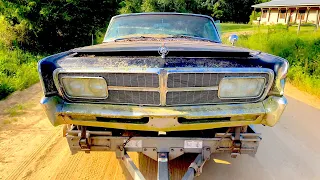 IMPERIAL Beast Rescue! Abandoned 1965 Chrysler Mopar 413, Forgotten in The Alabama Woods Restoration