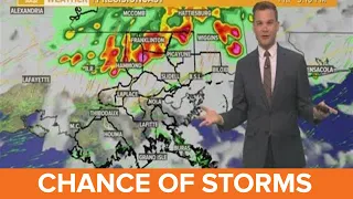 New Orleans Weather: Chance of storms, severe weather Friday afternoon