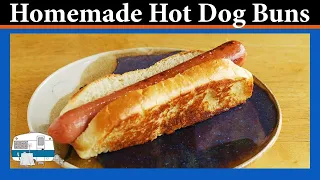 How to bake New England style hot dog buns