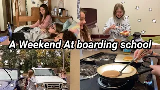 A Weekend With Me At Boarding School!