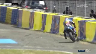 MotoGP crash JACK MILLER Le Mans 2017