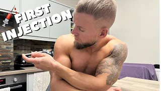 STARTING MY 1ST STEROID CYCLE | First Injection | Natural To Enhanced EP3