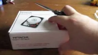 Unboxing: Hitachi Travelstar 2.5" 500GB 5400rpm Harddrive