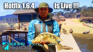 Call of the wild theAngler - Hotfix 1.6.4 is live!