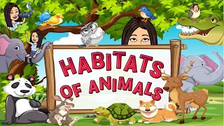 Habitats of Animals | Animals | Where Animals Live | Science | Kindergarten | Teacher Beth Class TV