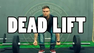 PESO MUERTO TECNICA DEADLIFT EN POWERLIFTING