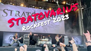 Stratovarius - Survive - Live @ Rockfest Hyvinkää Finland 2023 4K