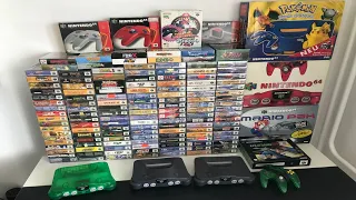 Meine Nintendo 64 N64 Spiele Sammlung - Deutsch [März 2019] [ 128 Spiele ]