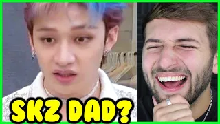 what’s it like being a father of 7 kids Reaction (Stray Kids Bang Chan)