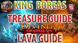 Divinity: Original Sin - King Boreas Treasure Guide - Getting Past Lava Guide - Hiberheim Castle