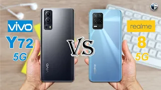 VIVO Y72 5G vs REALME 8 5G || Full Specs Comparison