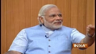 PM Candidate Narendra Modi in Aap Ki Adalat 2014 (Part 2) - India TV