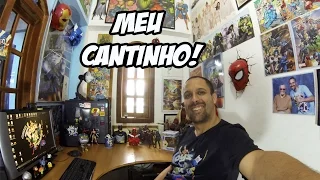 Especial 150K: Conheça o estúdio da Toys e Travels - posters autografados, colecionáveis e setup